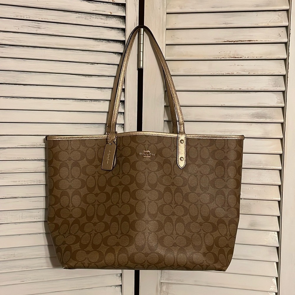 Coach Reversible Tote